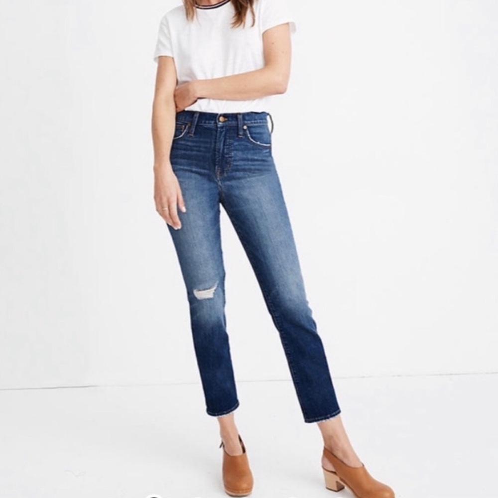 [SOLD] Madewell perfect vintage crop Jean BNWT